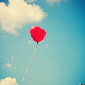 Μπαλόνι σε σχήμα καρδιάς